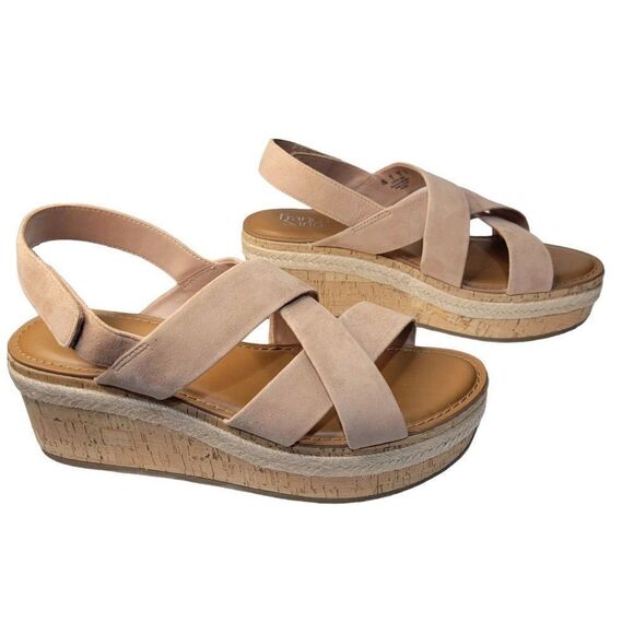 FRANCO SARTO NESSA ESPADRILLE WEDGE SANDAL (Size 11M) - Picture 3 of 10